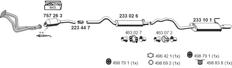 Изпускателна система ERNST               