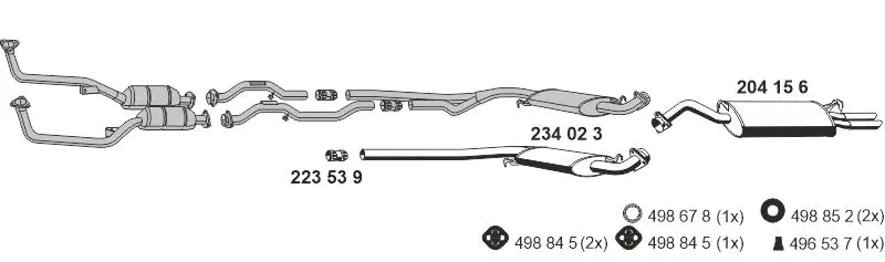 Изпускателна система ERNST               