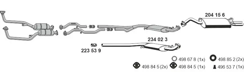Изпускателна система ERNST               