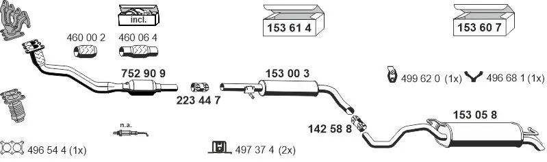 Изпускателна система ERNST               