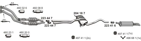 Изпускателна система ERNST               
