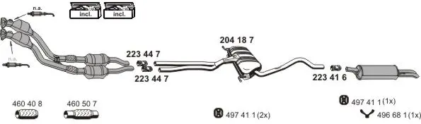 Изпускателна система ERNST               