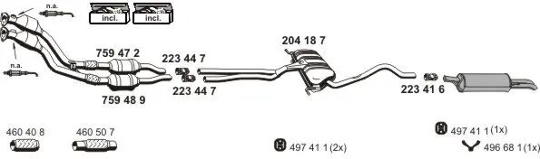 Изпускателна система ERNST               