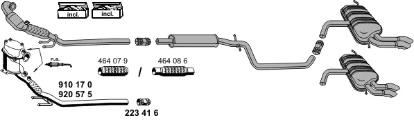 Изпускателна система ERNST               