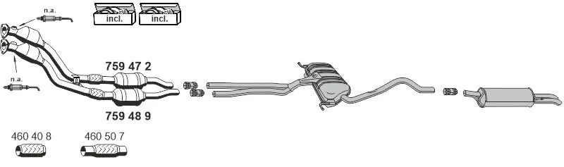 Изпускателна система ERNST               