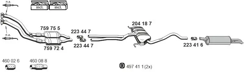 Изпускателна система ERNST               