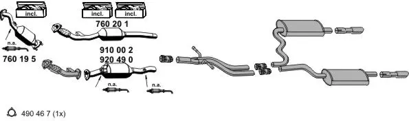 Изпускателна система ERNST               