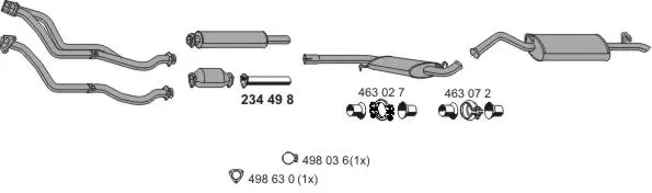 Изпускателна система ERNST               