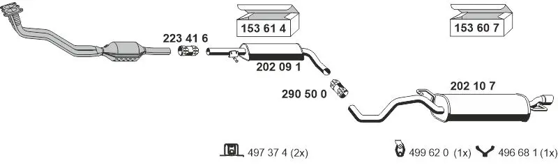 Изпускателна система ERNST               