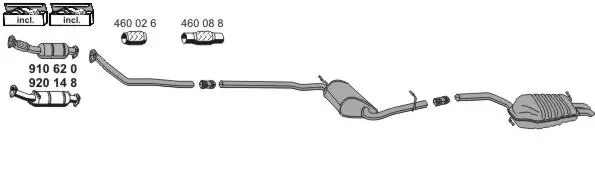 Изпускателна система ERNST               
