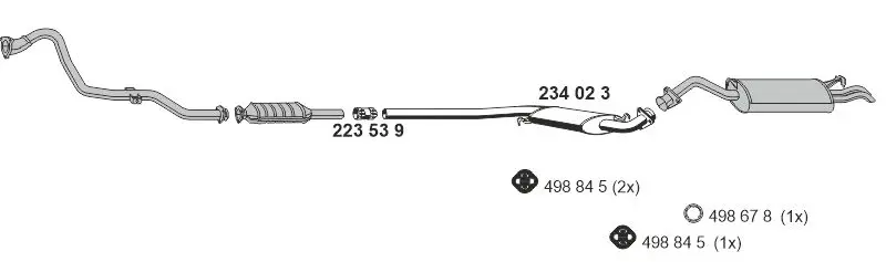 Изпускателна система ERNST               