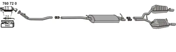 Изпускателна система ERNST               