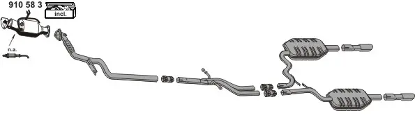 Изпускателна система ERNST               