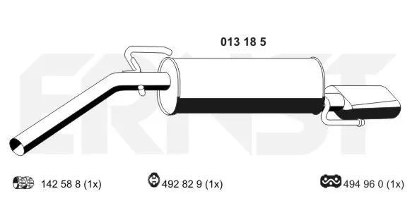 крайно гърне ERNST               