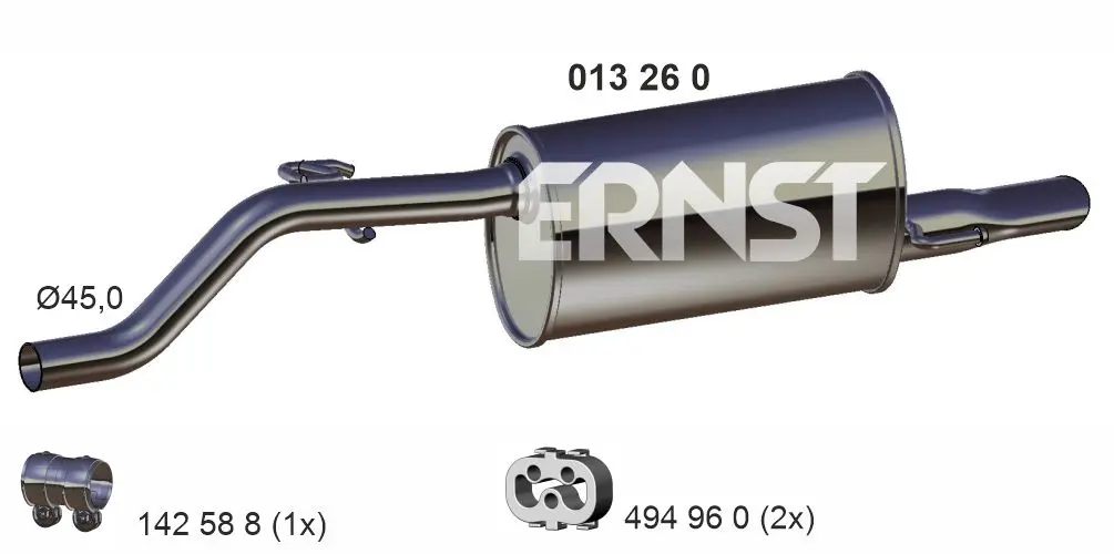 крайно гърне ERNST               
