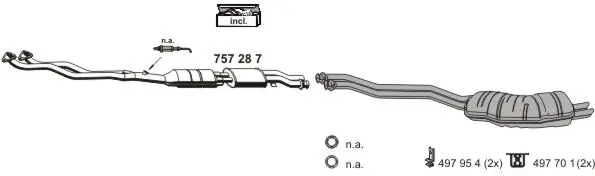 Изпускателна система ERNST               
