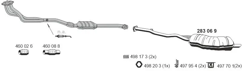 Изпускателна система ERNST               