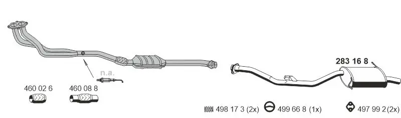 Изпускателна система ERNST               