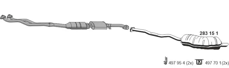 Изпускателна система ERNST               