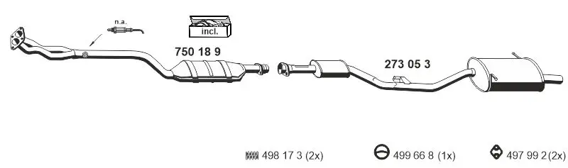 Изпускателна система ERNST               