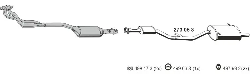 Изпускателна система ERNST               