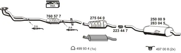 Изпускателна система ERNST               