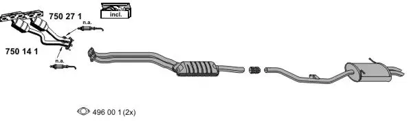 Изпускателна система ERNST               