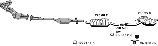 Изпускателна система ERNST               