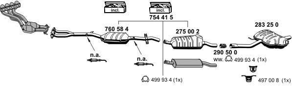 Изпускателна система ERNST               