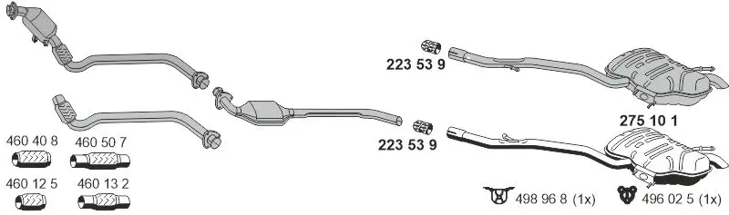 Изпускателна система ERNST               
