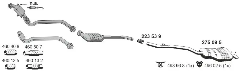 Изпускателна система ERNST               