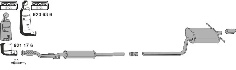 Изпускателна система ERNST               