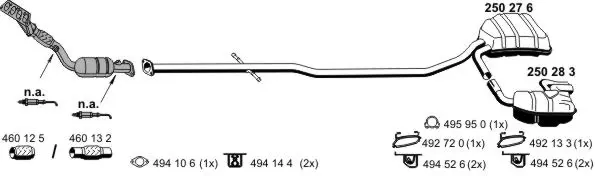 Изпускателна система ERNST               