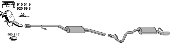 Изпускателна система ERNST               