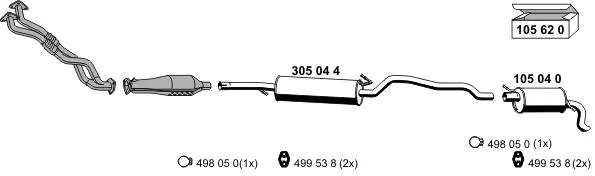 Изпускателна система ERNST               