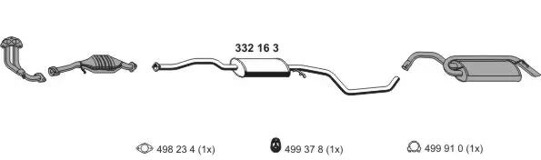 Изпускателна система ERNST               