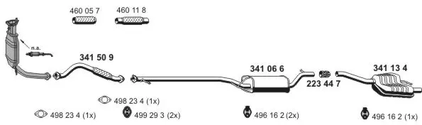 Изпускателна система ERNST               
