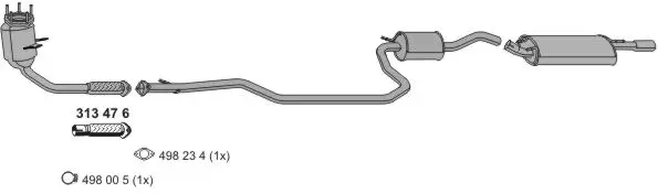 Изпускателна система ERNST               