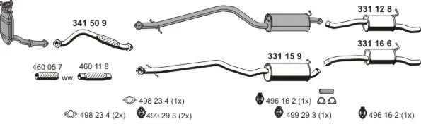 Изпускателна система ERNST               