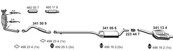 Изпускателна система ERNST               