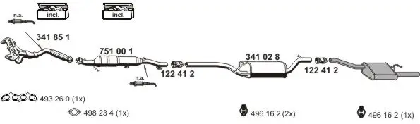 Изпускателна система ERNST               