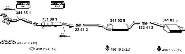 Изпускателна система ERNST               