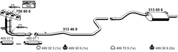 Изпускателна система ERNST               