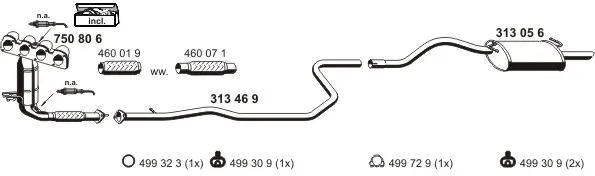 Изпускателна система ERNST               