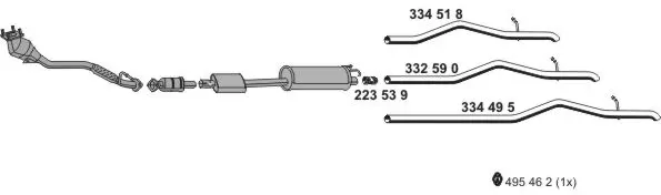 Изпускателна система ERNST               