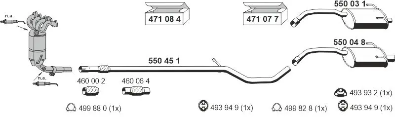 Изпускателна система ERNST               