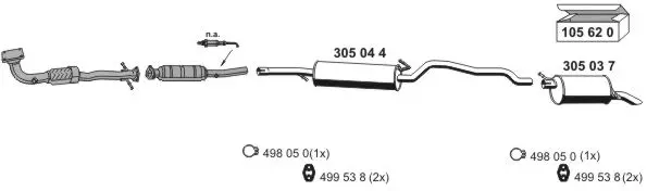 Изпускателна система ERNST               