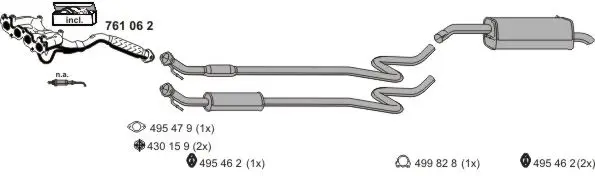 Изпускателна система ERNST               