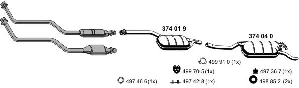Изпускателна система ERNST               