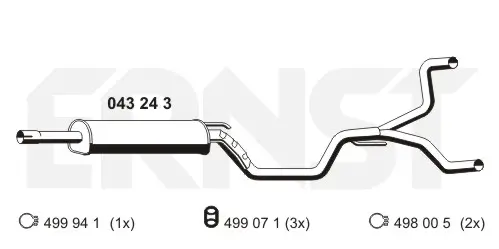средно гърне ERNST               
